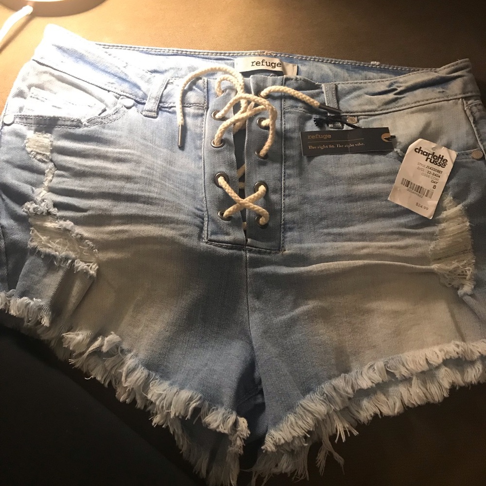 New Hi Rise Cheeky Charlotte Russe Shorts